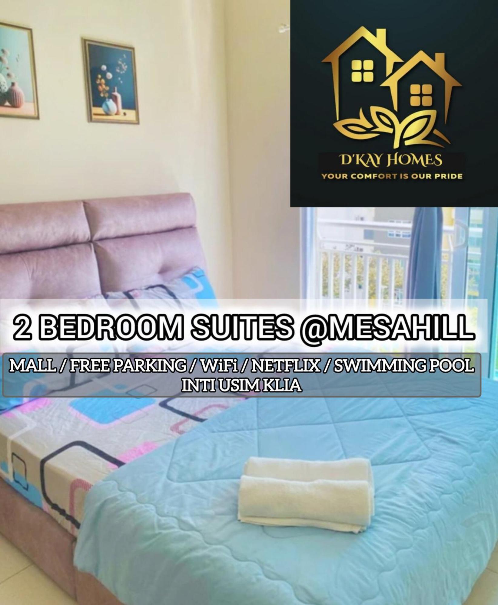 2 Bedrooms Suites At Mesahill Nilai With Mall By D'Kay Homes, Near Usim Klia Exterior photo